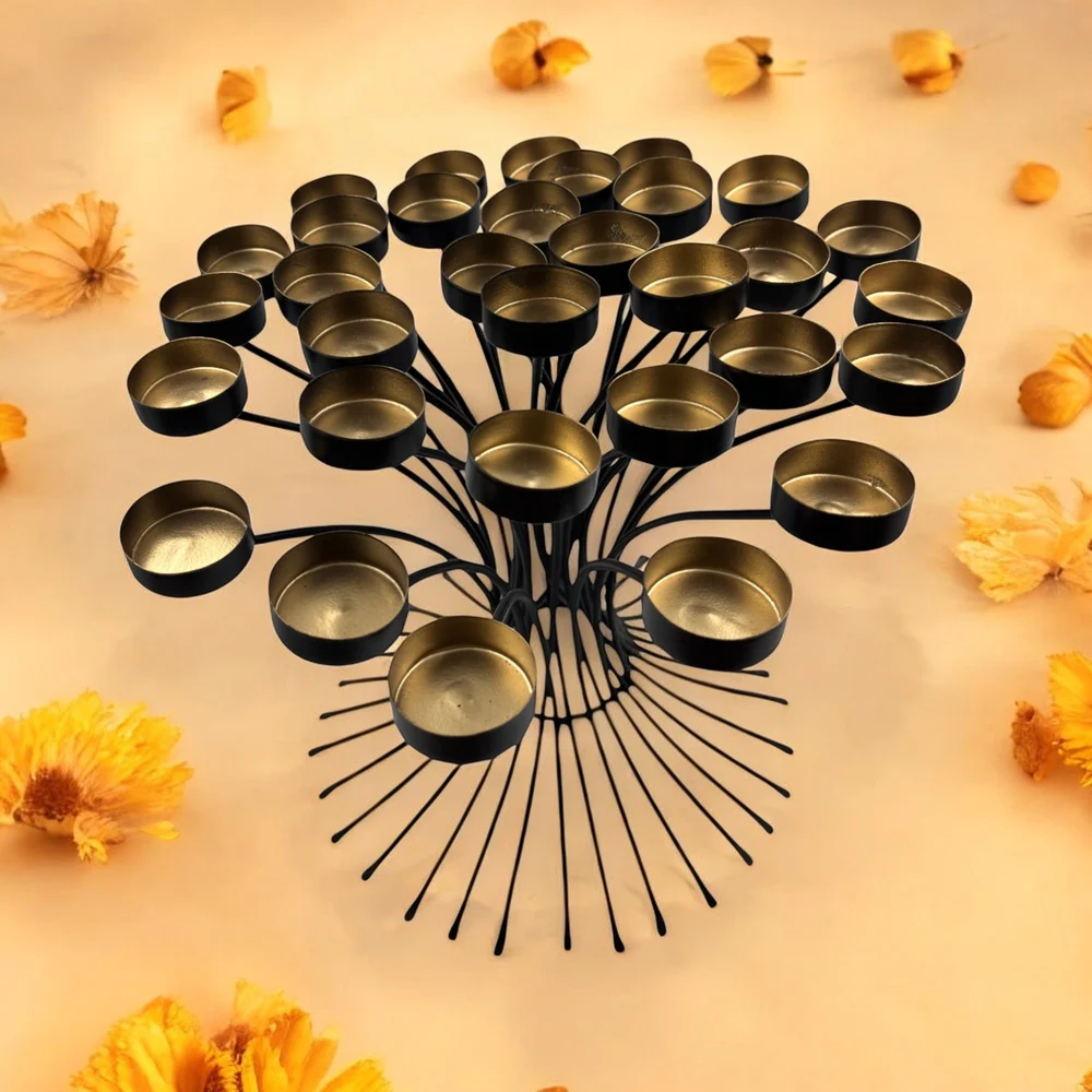 Image of Multicolor Brass Antique Urli – Handcrafted Metal Bowl for Home & Festive Decor